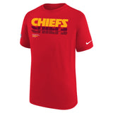 Nike Chiefs Legend Kids Tee Red