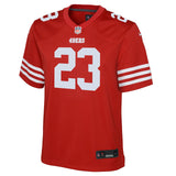 Nike Boys Game Jsy 49ers McCaffrey 23 Rd