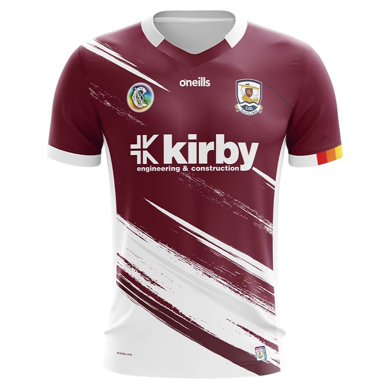 O'Neills Galway Camogie 2025 Home Kids Jersey