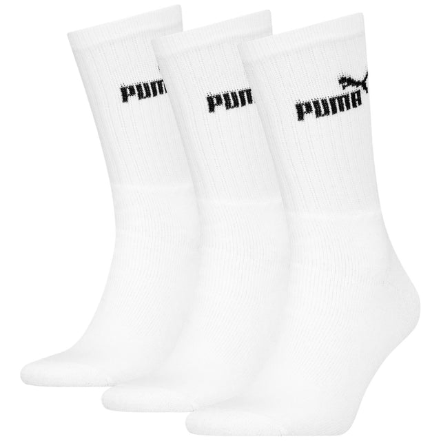 Puma Elements Adults Crew Socks 3 Pack
