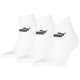 Puma Elements Adults Quarter Socks 3 Pack