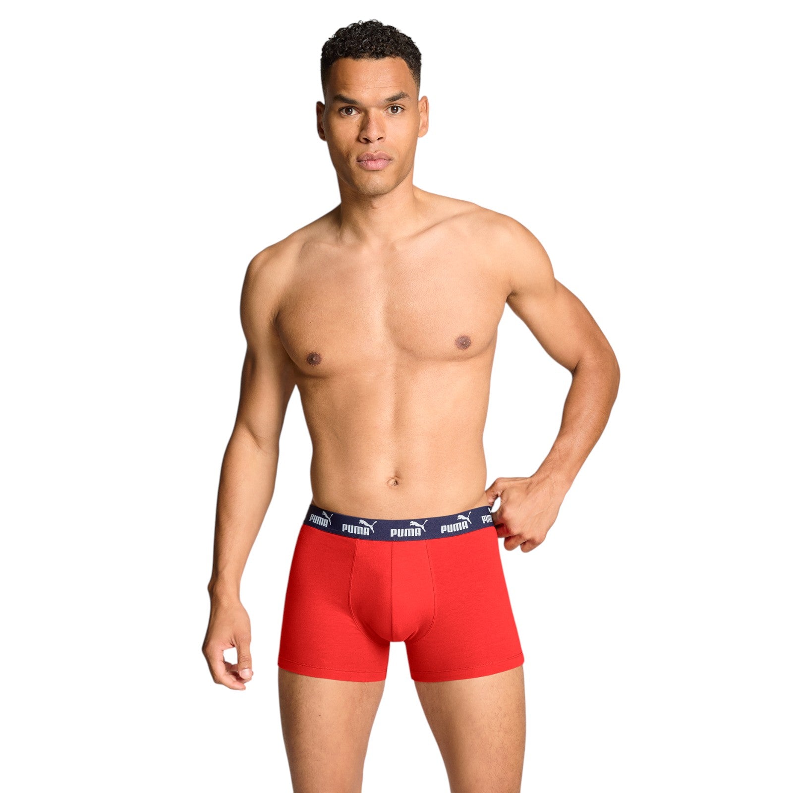 Puma Elements Mens Basic Boxers 2-Pack