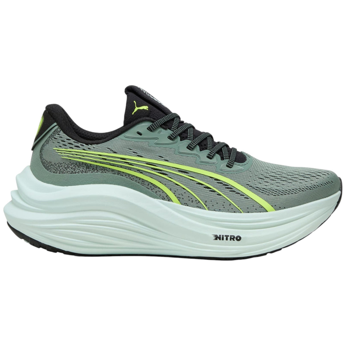 Puma MagMax NITRO Mens Regular-Fit Running Shoes