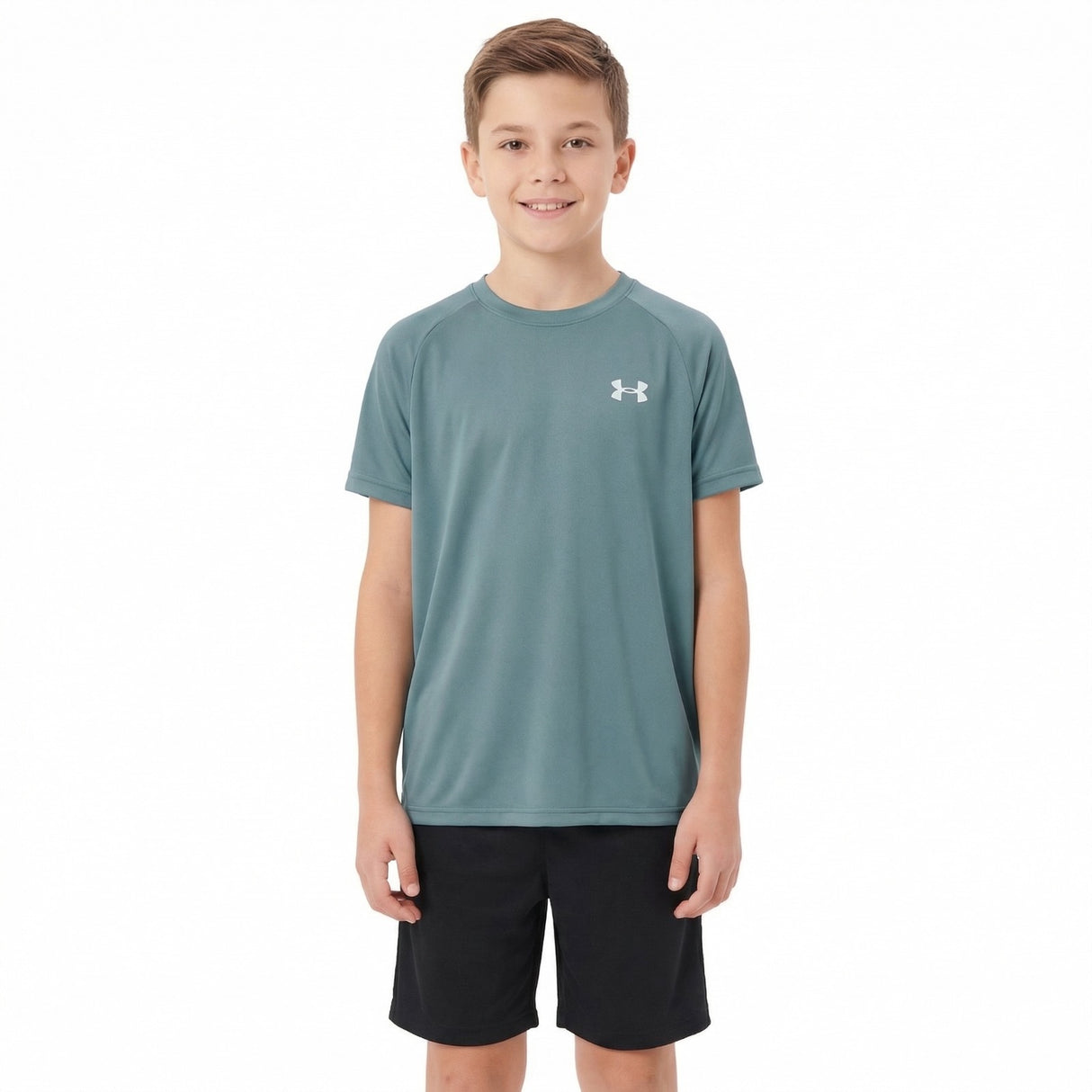 UA Boys Tech 2.0 SS Green