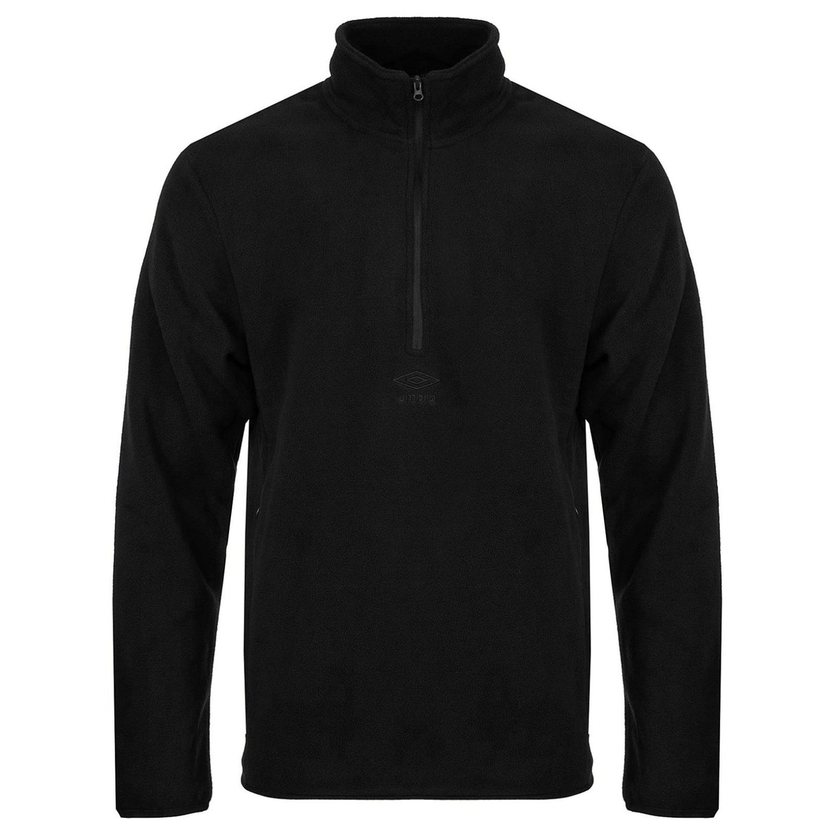 Umbro Relaxed Mens Logo Half-Zip Training Polar Fleece