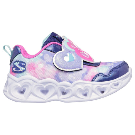 Skechers Heart Lights Lovin Reflection Girls Lighted Sneaker