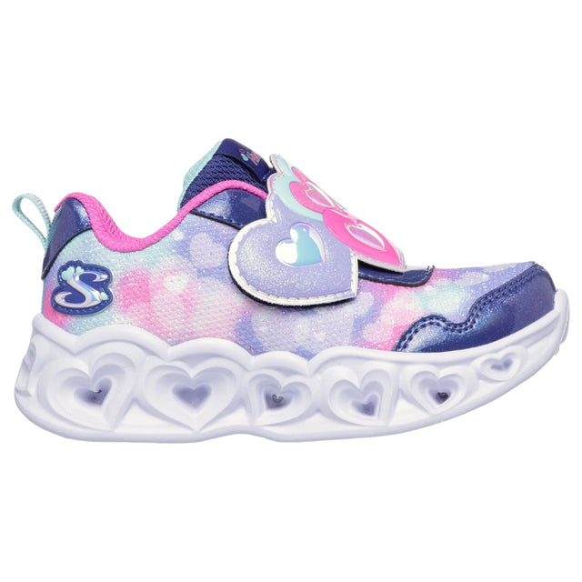 Skechers Heart Lights Lovin Reflection Girls Lighted Sneaker