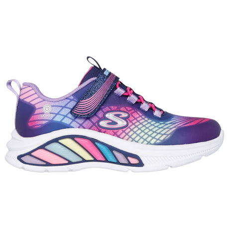 Skechers Jr G Slights Rnbw Cruisrs Prpl