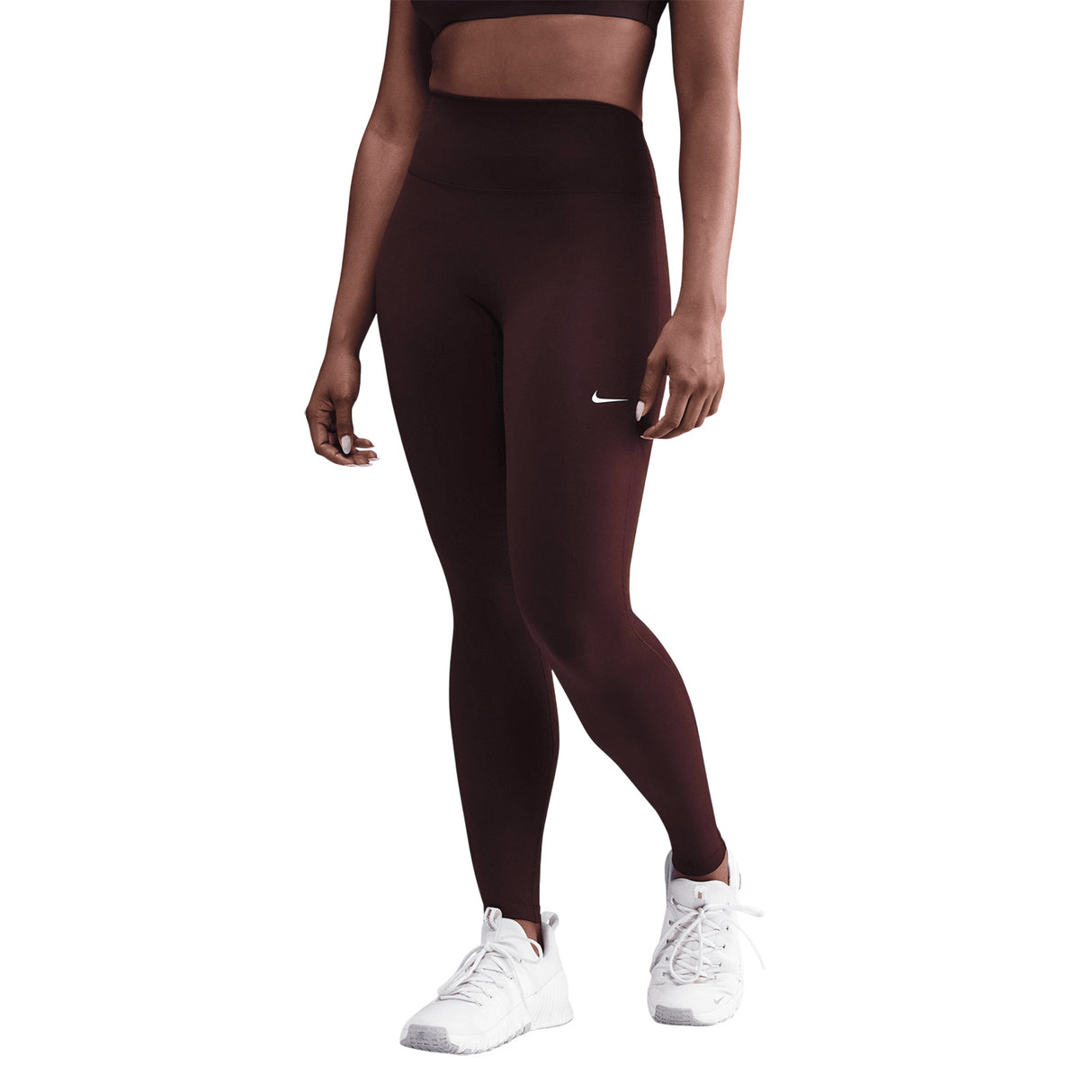 Nike One Seamless Front Womens High-Waisted Full-Length Leggings