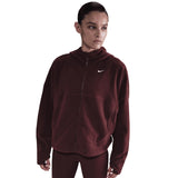 Nike Wmns ONE TF FZ TOP POLAR Maroon