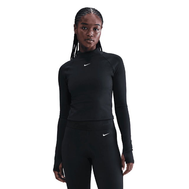 Nike Wmns NP DF WARM LS TOP GG Black