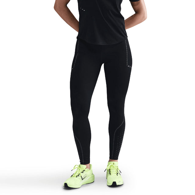 Nike Swift Womens High-Waisted 7/8 Running Leggings with Reflective Accents