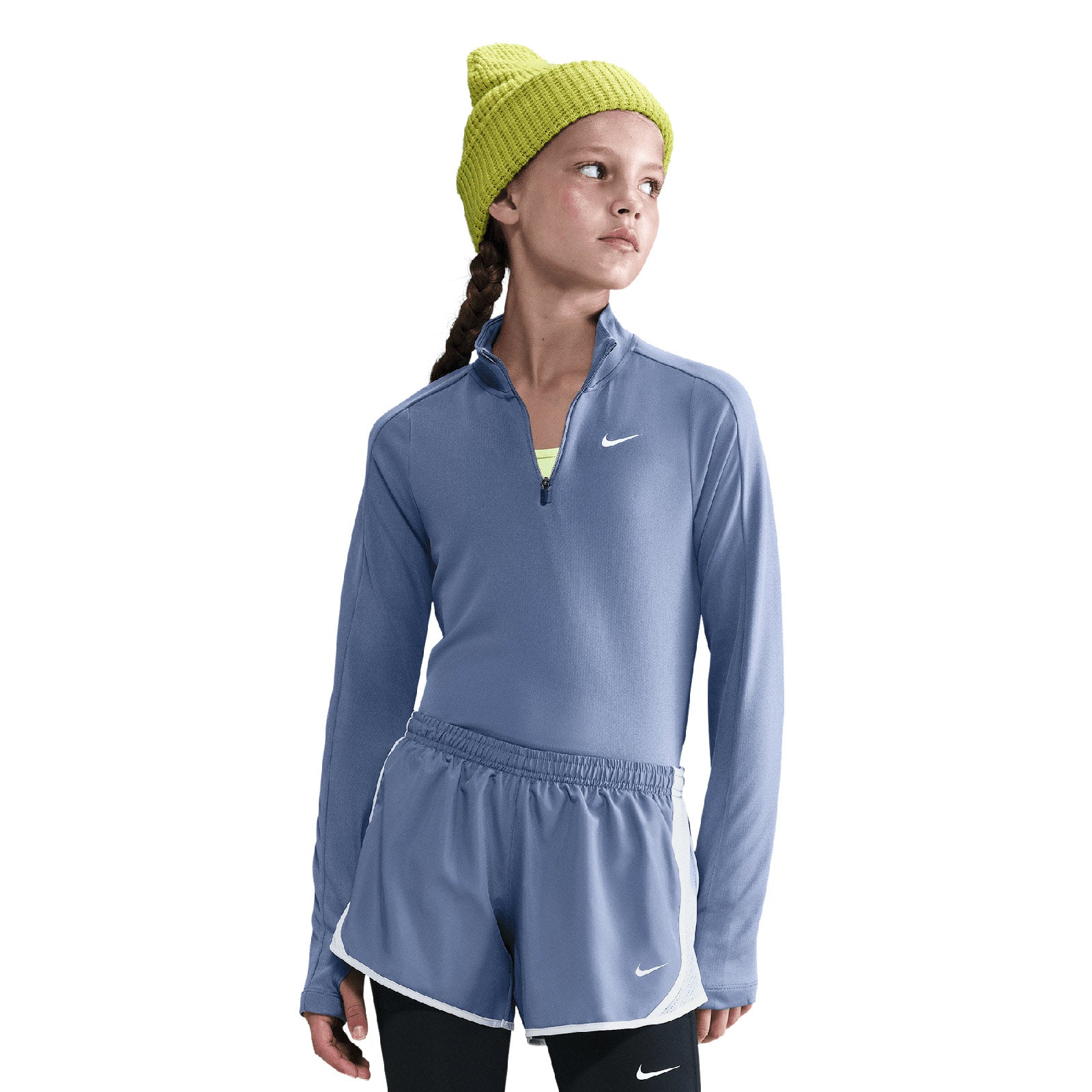 nike air poly knit half zip