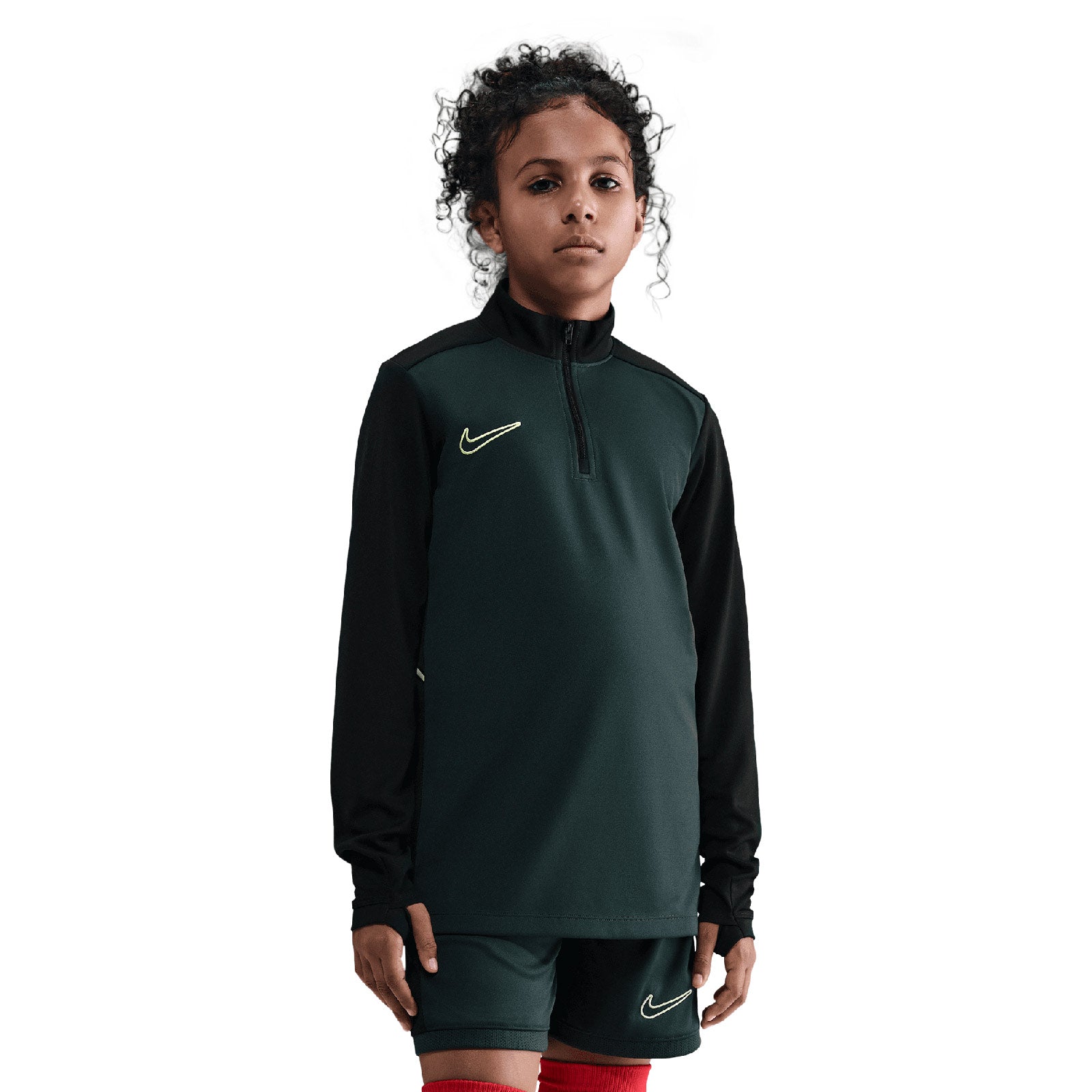 Nike Academy Kids Dri-FIT Long-Sleeve Half Zip Soccer Drill Top