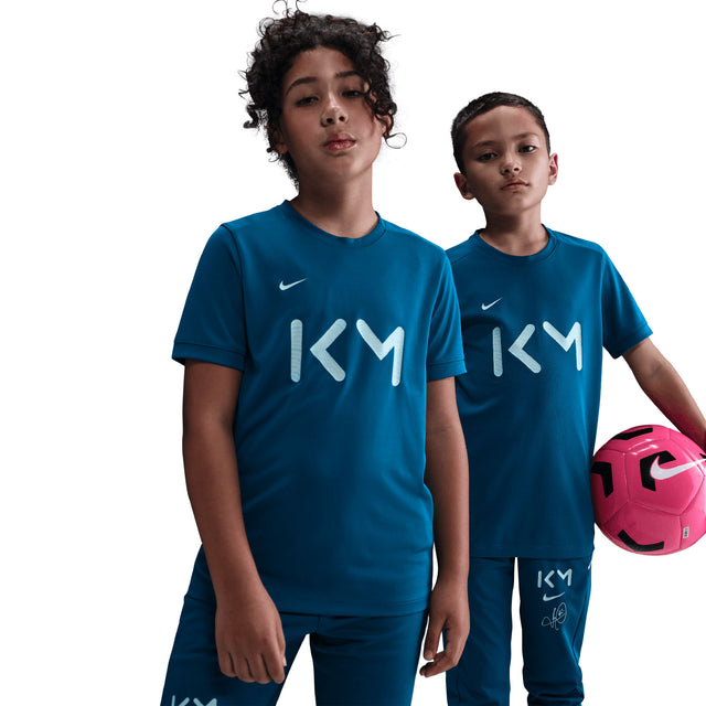 Nike Kylian Mbappé Academy Kids Dri-FIT Soccer Short-Sleeve Top