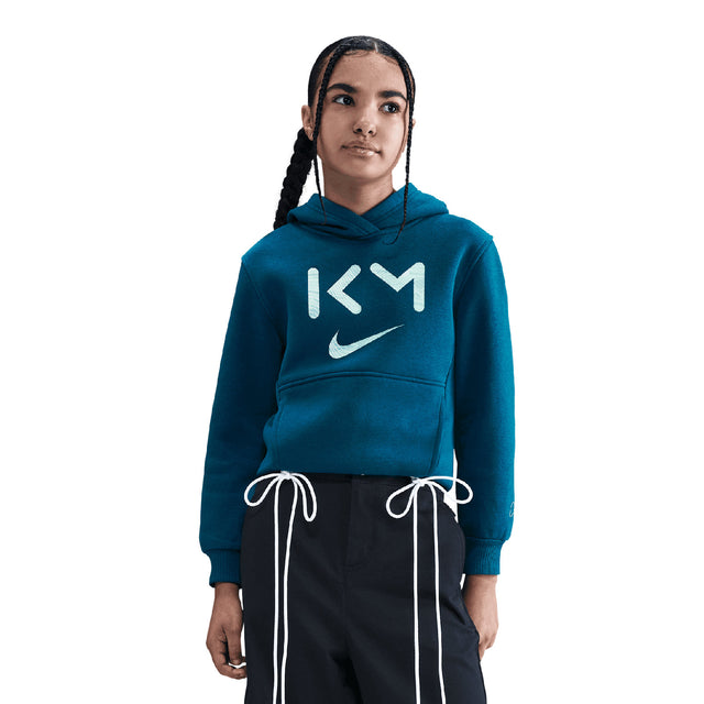 Nike Kylian Mbappé Club Fleece Kids Dri-FIT Soccer Hoodie