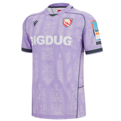 Macron Gloucester Rugby 2025/26 Away Replica Jersey