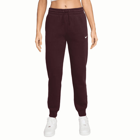 NIKE WMS NSW PHNX FLC MR PANT STD Maroon