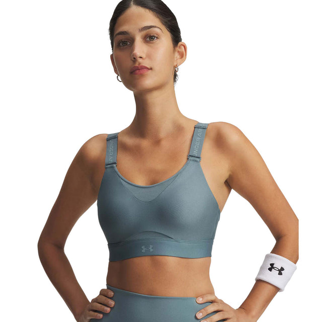 UA Wms Infinity High 2.0 Bra Blue