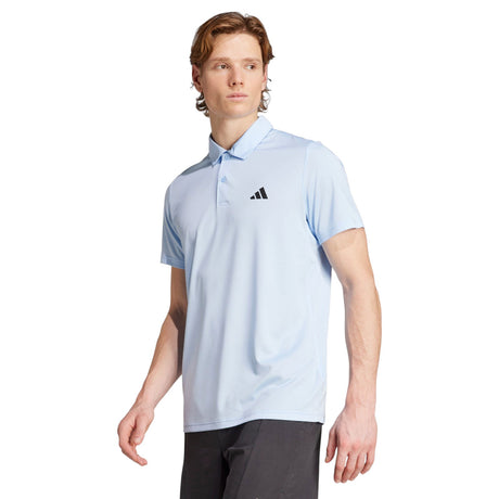 adidas Train Essentials Mens Short-Sleeve Training Polo Shirt