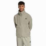 adidas City Tech High Pile Mens Full-Zip Fleece Jacket
