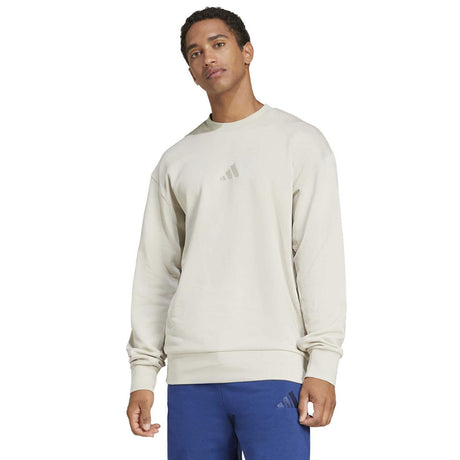 adidas All SZN French Terry Mens Crewneck Sweatshirt