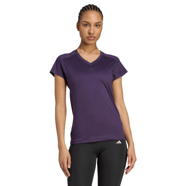 ADIDAS AEROREADY Train Essentials Womens V-Neck T-Shirt