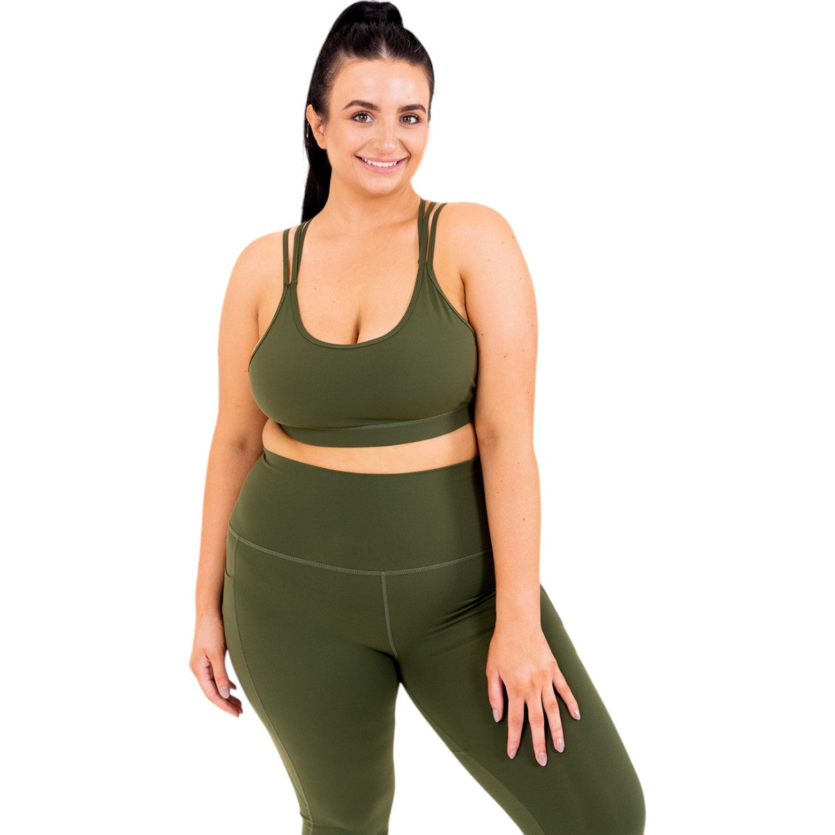 Peachylean Hero Womens Medium-Support Sports Bra