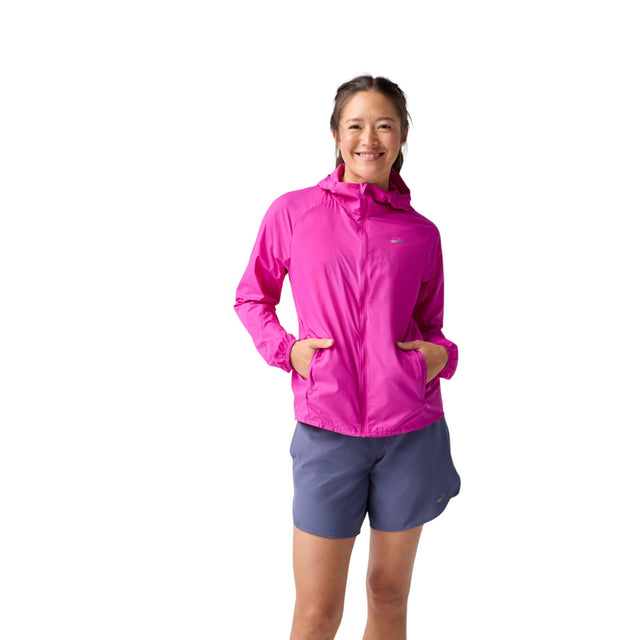 Brooks Womens Canopy Jacket 2.0 Pink