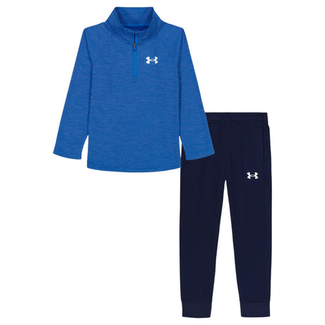 UA Boys Q Zip RyeBread Set Blue