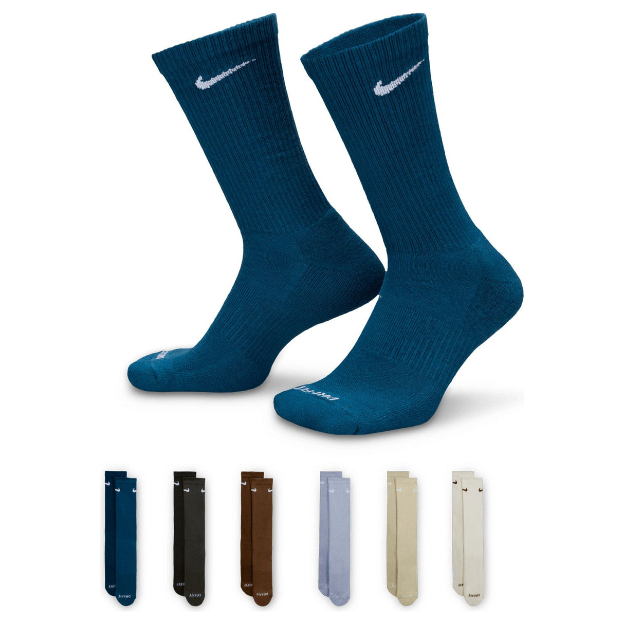 Nike Everyday Plus Cushioned Training Crew Socks (6 Pairs)