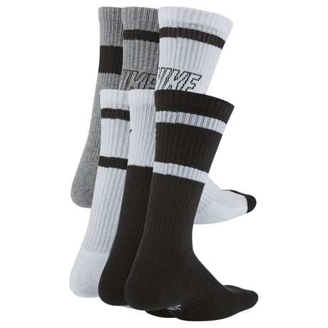 Nike Everyday Kids Cushioned Crew Socks (6 Pairs)