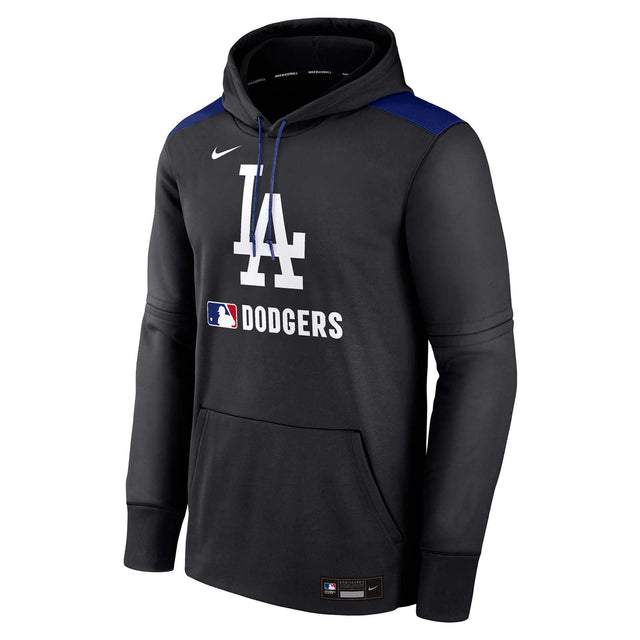 Nike Los Angeles Dodgers 2025 Authentic Classic Pullover Hoodie - Front