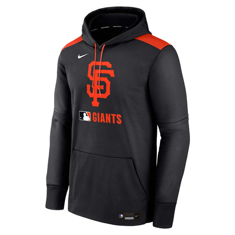 Nike San Francisco Giants 2025 Authentic Classic Pullover Hoodie - Front 