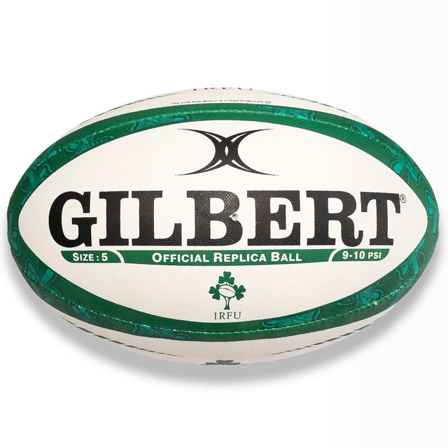 Gilbert IRFU Ireland Rugby 2025/26 Replica Ball - Size 5