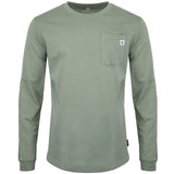 LeKanvy Travel Sage Green LS Top