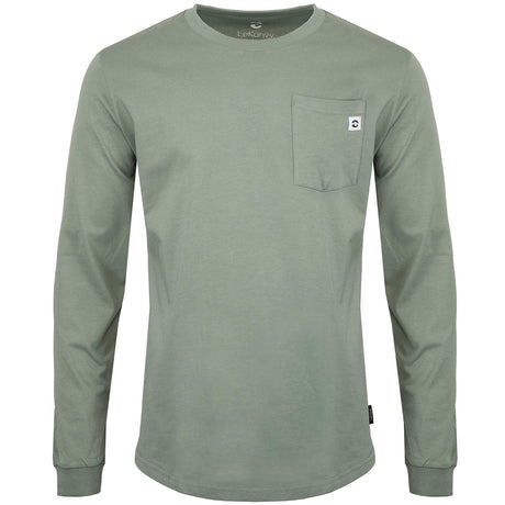 LeKanvy Travel Sage Green LS Top