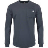 LeKanvy Travel Light Navy Long Slv Top