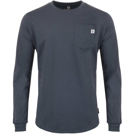 LeKanvy Travel Light Navy Long Slv Top