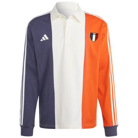 adidas French Capsule Rugby Adults Heritage Polo Shirt