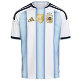 adidas Argentina Football World Cup 2026 Home Replica Messi Kids Jersey
