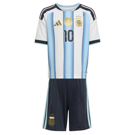 adidas Argentina WC26 Kids Home Kit Wht