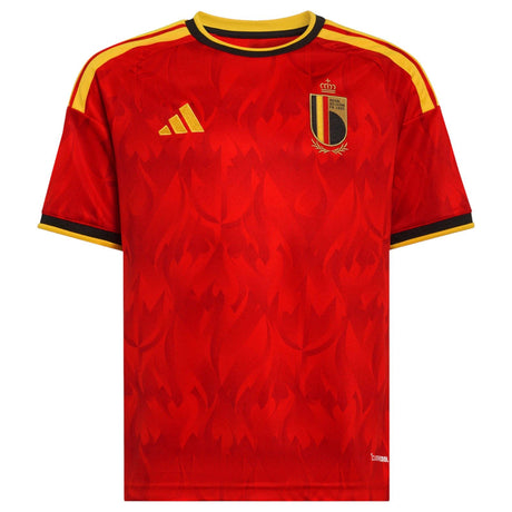 adidas Belgium Football World Cup 2026 Kids Home Jersey