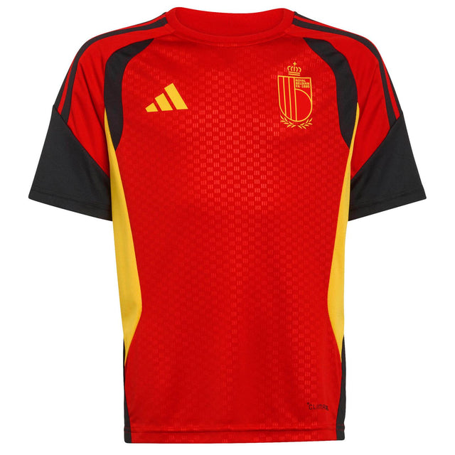 adidas Belgium Football World Cup 2026 Tiro Kids Training Jersey