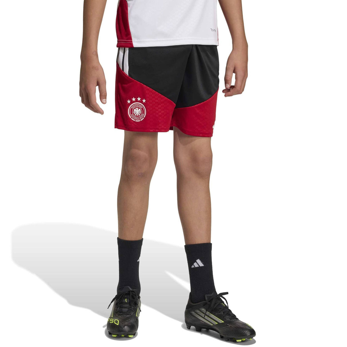 adidas Germany Football World Cup 2026 Tiro Kids Training Shorts