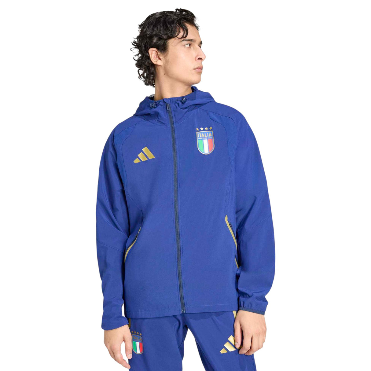 adidas Italy Football World Cup 2026 Adults Tiro Windbreaker