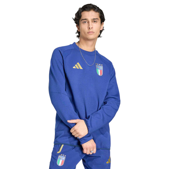 adidas Italy Football World Cup 2026 Adults Crew Sweatshirt