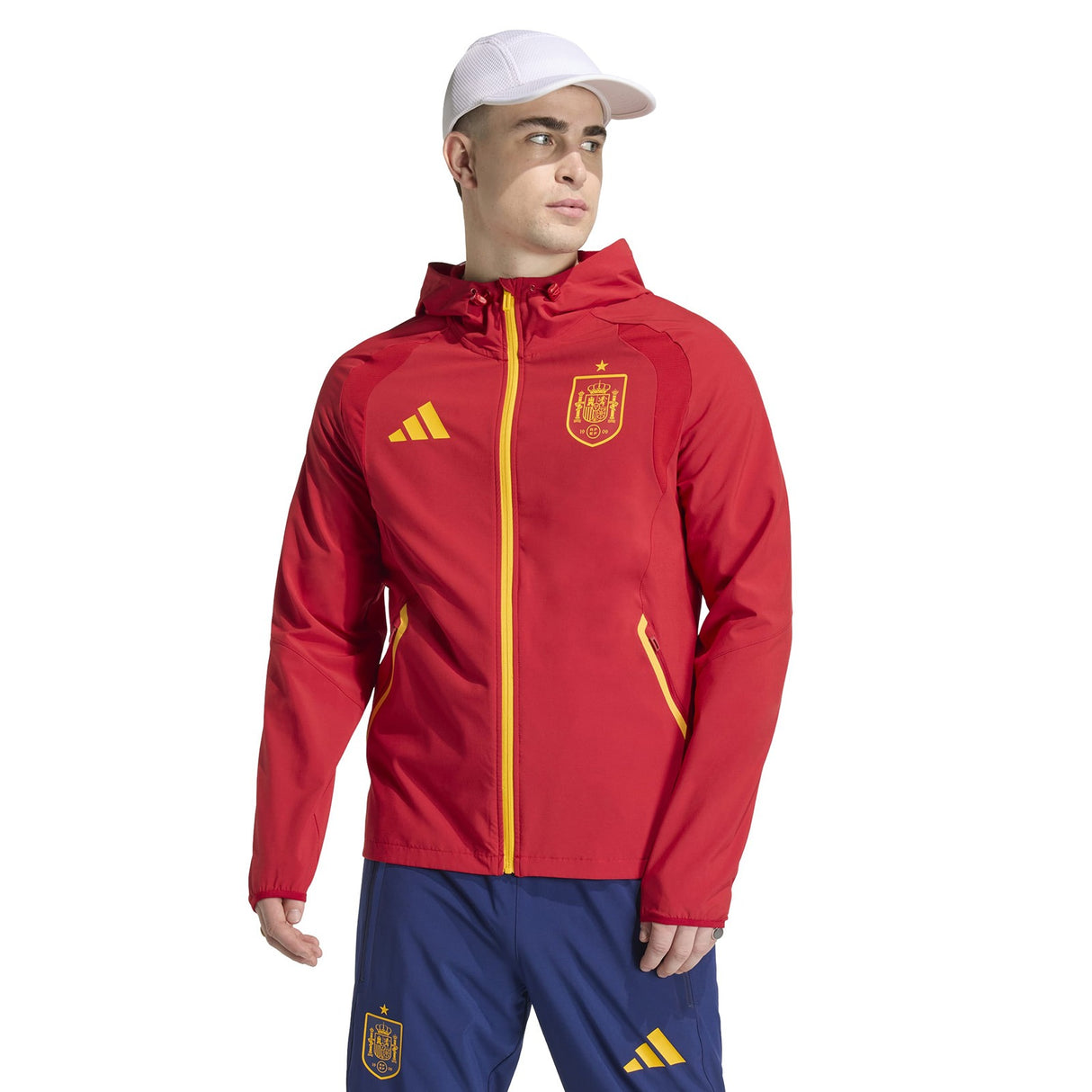 adidas Spain Football World Cup 2026 Adult Windbreak Jacket