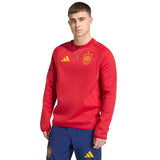 adidas Spain Football World Cup 2026 Adult Tiro Crew Jumper