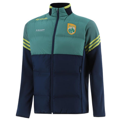 O'Neills Kerry GAA Sedona Lightweight Padded Kids Jacket
